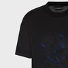 Emporio Armani Ss23 Letter Print Round Neck Short Sleeve T-Shirt Men Tops Black 3R1TBC-1JUVZ1-0999