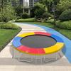8 Ft PVC Trampoline Pad,Green/Blue/Multi-color Round Trampoline Replacement Safety Pad for Trampoline Facilities