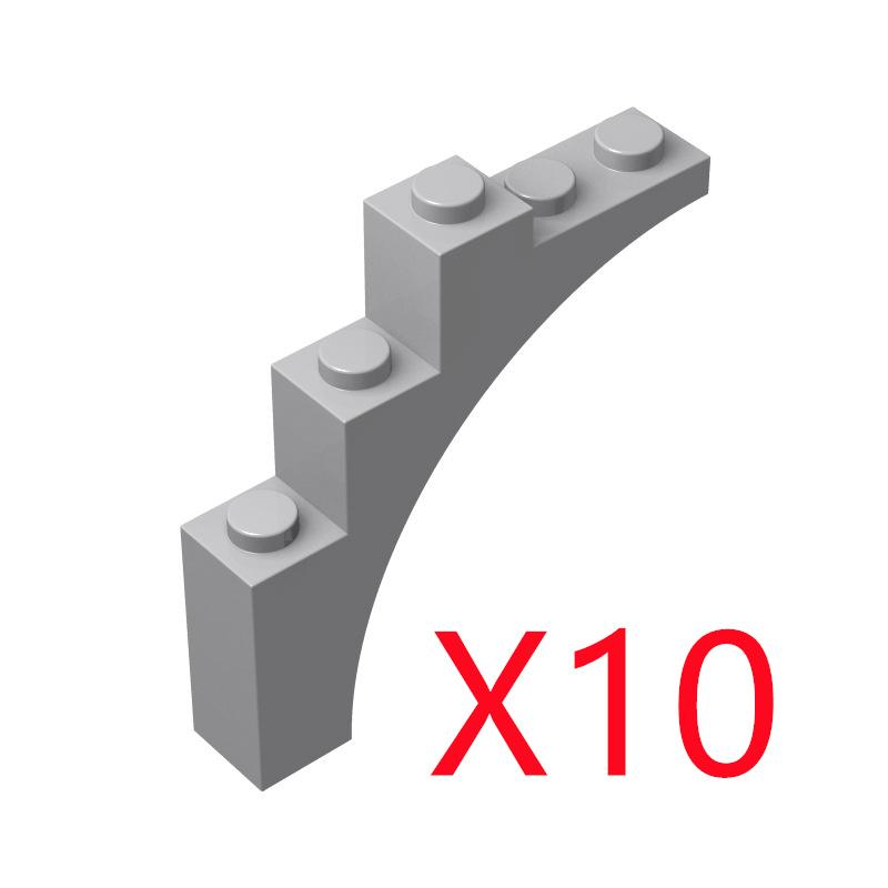 MOC City Architecture Building Blocks Basic Accessories Fences Stairs Houses Gardens Tree Trunks Bricks Compatible Toy Gift X031
