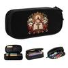 Custom Kawaii Sacred Heart Of Jesus Pencil Case for Boys Gilrs Christian Catholic God Large Storage Pen Bag Box Stationery