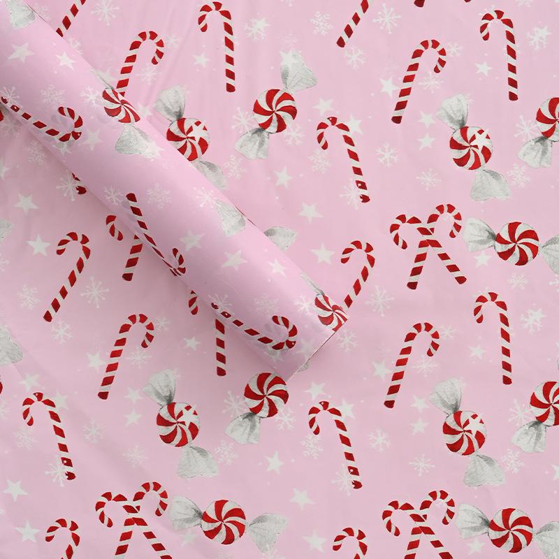 Christmas Tissue Paper Colorful Gift Wrapping Paper Christmas Tree Bowknot Print Paper Decorative For Party Decoration Wrapping