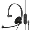 EPOS IMPACT SC 30 USB ML Headset - USB-Anschluss, Geräuschunterdrückendes Mikrofon, Stereosound, Klare Anrufe, Microsoft Teams-zertifiziert, Tragekomfort für den ganzen Tag
