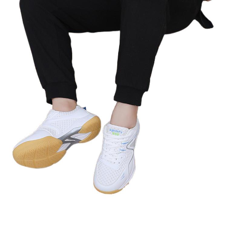 New badminton shoes men's shoes breathable table tennis shoes ultra-light shock absorption non-slip women's shoes competition training shoes tenni