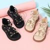 Girls’ Sandals, Summer New Arrival, Stylish Princess Shoes, Soft-Soled Children’s Roman Sandals, Baby Shoes