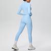 Cross-Border Halter Backless Sports Bra & High-Waisted Zipper Jacket Yoga Set