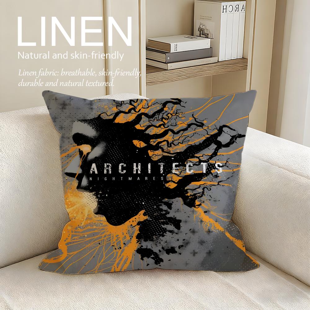 Music Architects Cushion Cover Pillowcase Set Pcs X X Breathable Washable Sofa Cushion Cover
