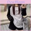 Casual Star Embroidered T Shirt For Women With Rayon Polyester Blend Spring