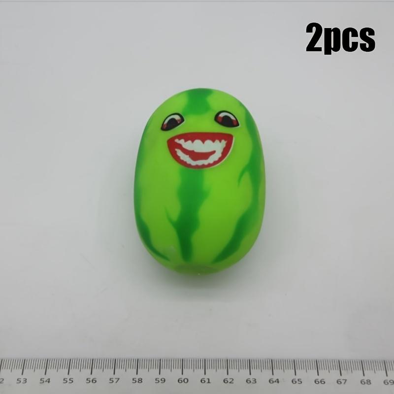 Creative Simulation Watermelon Squishy Toys Anti Stress Balls Anxiety Release Soft Sensory Squeeze Fidget Toy For Adults Kids