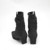 Salvatore Ferragamo short boots 7C boots black Women Used