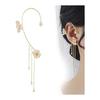 Ear Cuff Earrings, Painless, Butterfly Tassel, Swinging, No Flower Earrings, One Ear, No Piercing Required, Ear Bone Clip Ear Clip, Cosplay Accessory