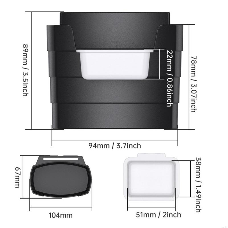 Car Outlet Air Vent Mount Can Holder Fast Food Water Drinking Bottle Insert Holder Vehicle Cup Stand Bracket Car Vents Cup Rack