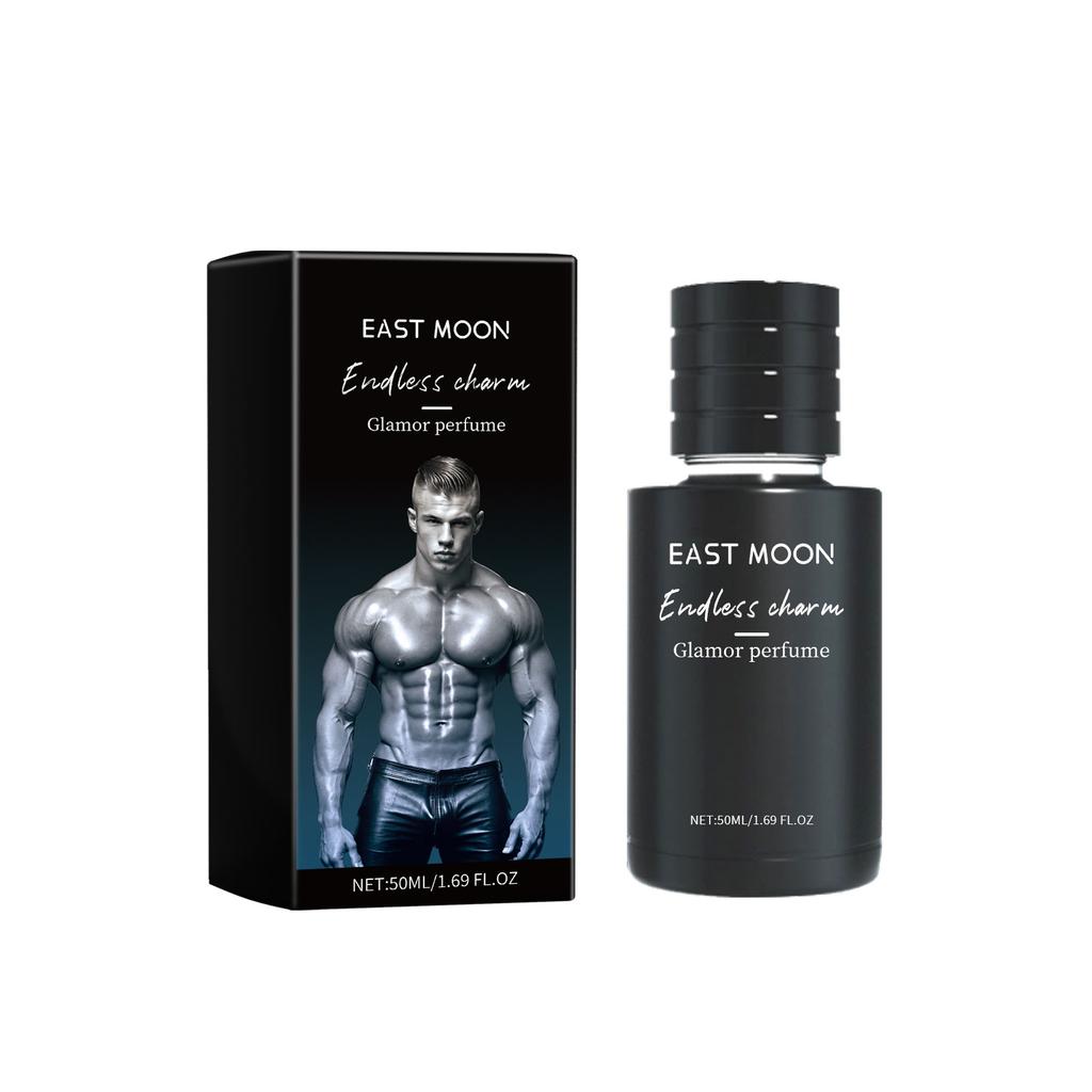 East Moon Attractive Men Light Scent Exude Charming Date Fragrance Portable Sandalwood Perfume