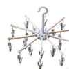20 Clip Sock Hanger for Laundry Drying Rack with Clips Diaper And Underwear