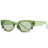 Luxury Cat Eye Sunglasses Women Designer Fashion Small Frame Sun Glasses Female Hip Hop Retro Shades Mirror Lens