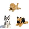 Plush Siberian Husky Dog Toy With Soft Pp Cotton Fill For Kids Playroom Decor