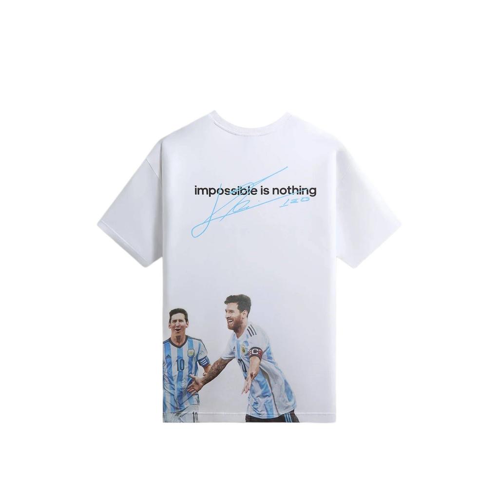 Kith x Messi For Adidas World Cup Graphic Tee White Men Tops ADKU4261