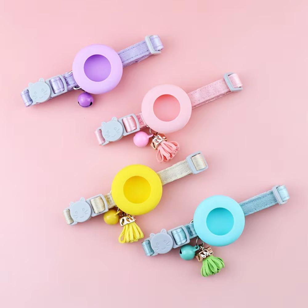 Anti-lost Pet Locator Collar Adjustable Buckle Cat Tracker Collar  Pet Accessories