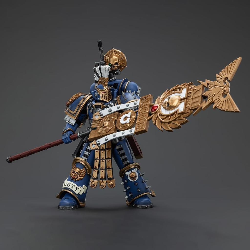 JOYTOY Warhammer Horus Heresy Ultramarines Remus Ventanus Scale Action Figure 1/18 (Assembled)