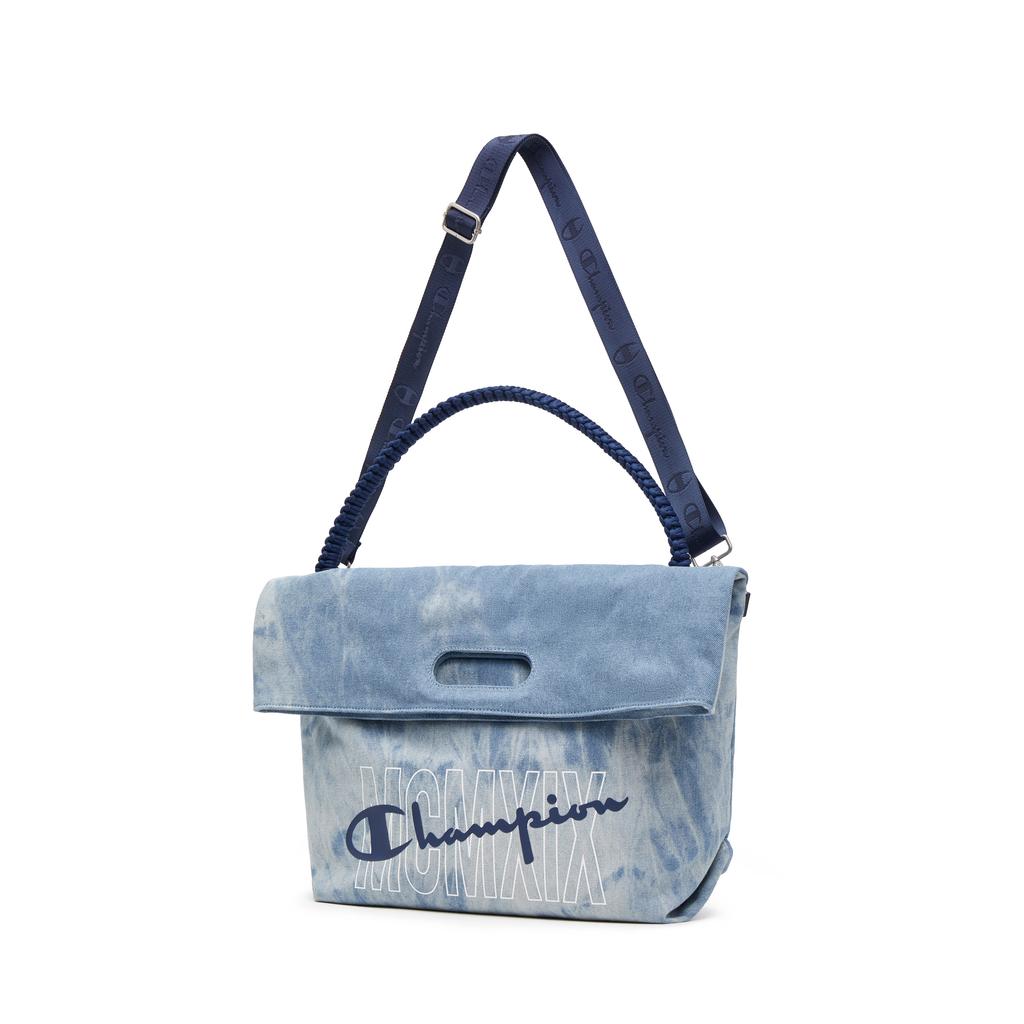 New Champion Fabric Backpack Shoulder Bag Unisex Light Blue Denim/Photon Gray/Black U5BACPU59