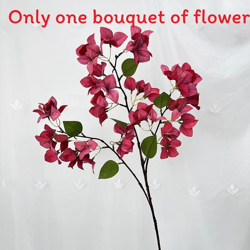 Artificial Bougainvillea Spectabilis Flower Home Decor Wedding Centerpiece For Living Room Display