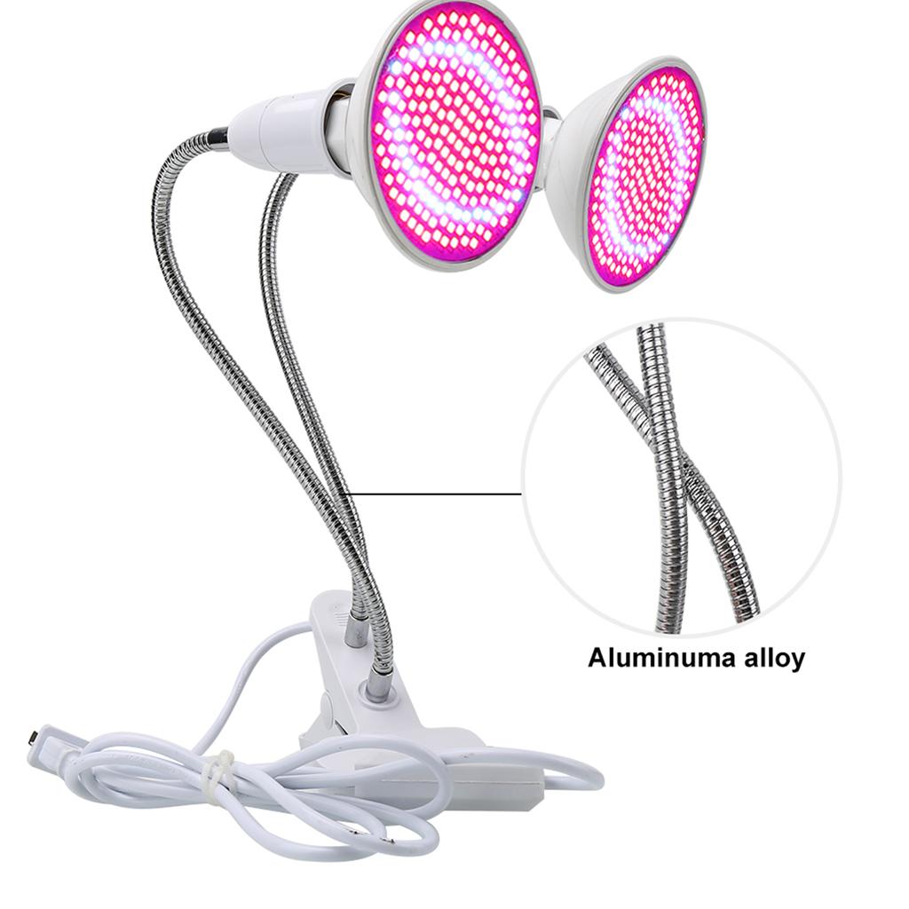 Plant Light LED Countertop Clamp Light Full Spectrum Plant Fill Light Indoor Nursery Succulent