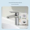 Copper Alloy Single Handle Deck-Mounted Basin Faucet