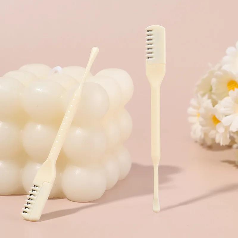 5/10-Pack 360° Rotating Nose Hair Trimmer & Eyebrow Grooming Kit - 2-in-1 Manual Operation for Precise Trimming, Unisex Design