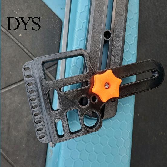 Kayak Accessories Fishing Tool Holder, Fits Standard T-Track Kayak, Lures Durable Gear Organizer Hook Pliers Storage for Boat, Lure Holder