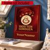 Galatasaray Personalized Text Diamond Painting Round Diamond Mosaic Rhinestones Diamond Embroidery Craft Kit Wall Decor Without Frame