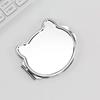 1 Pcs Cute Cat Foldable Pocket Mirror With  Double Side Mini Diamond Painting Mirror For Home Travel Outdoor Use