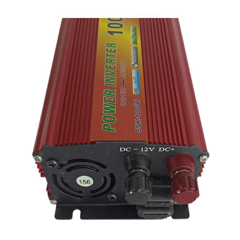 500W/1000W 12V/24V to 220V Solar Car Inverter with USB & Anti-Reverse Protection
