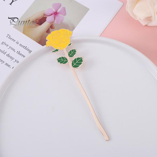 Rose Bookmark Exquisite Metal Book Page Holder Teacher Appreciation Gift for Reading Lovers Valentine's Day