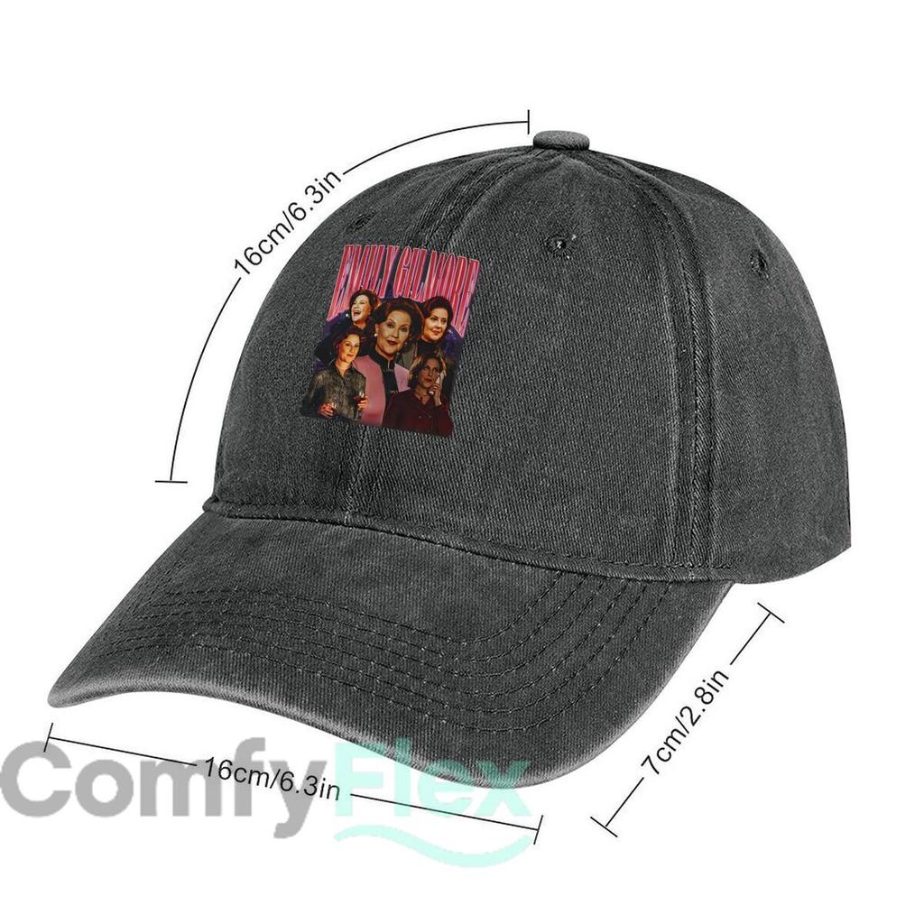 Emily Gilmore Graphic Fashion Washed Baseball Cap Outdoor For Womens Unisex Female Beach Dad Hat Hip Hop