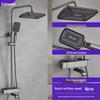 Thermostatic Shower Set with One-Touch Temp Lock & Boost Shower Head