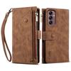 ESEBLE Star Series For Samsung Galaxy A17 Case Zipper Wallet Leather Stand Phone Cover with Wrist Strap