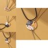 Stylish Ins-inspired Alloy Pendant Necklace Set Featuring Stunning Star And Moon Elements For Trendy Women
