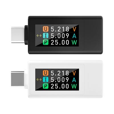 240W Type CREATE Color Screen Fast Charging Current Tester Tall Accuracy USB CREATE Power Meter for Smartphones Tablets Laptops