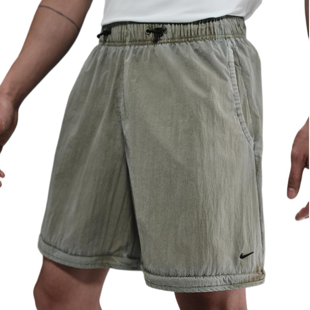 Nike SS25 Techniczne Wygodne Miękkie Luźne Wszechstronne Spodnie Casualowe Męskie doły Zielone HJ2949-320