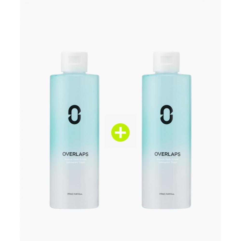 Overlaps  Set Of 2  Natrun Oasis Ectoine Submarine Toner NONE