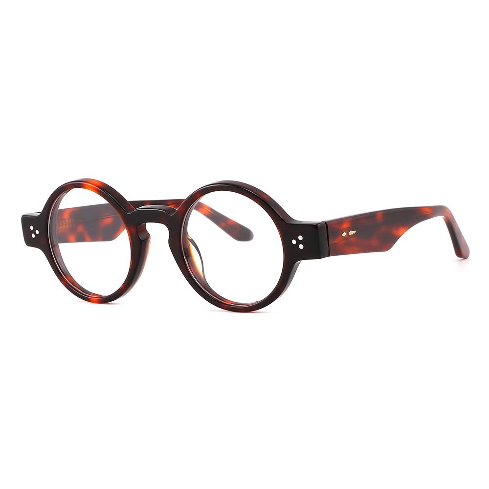 

High Quality Thick Acetate Frame Anti Blue Light Reading Glasses Men Photochromic Myopia Prescription Sunglasses Women Lens +1.0 0(NO BLUE LIGHT)
