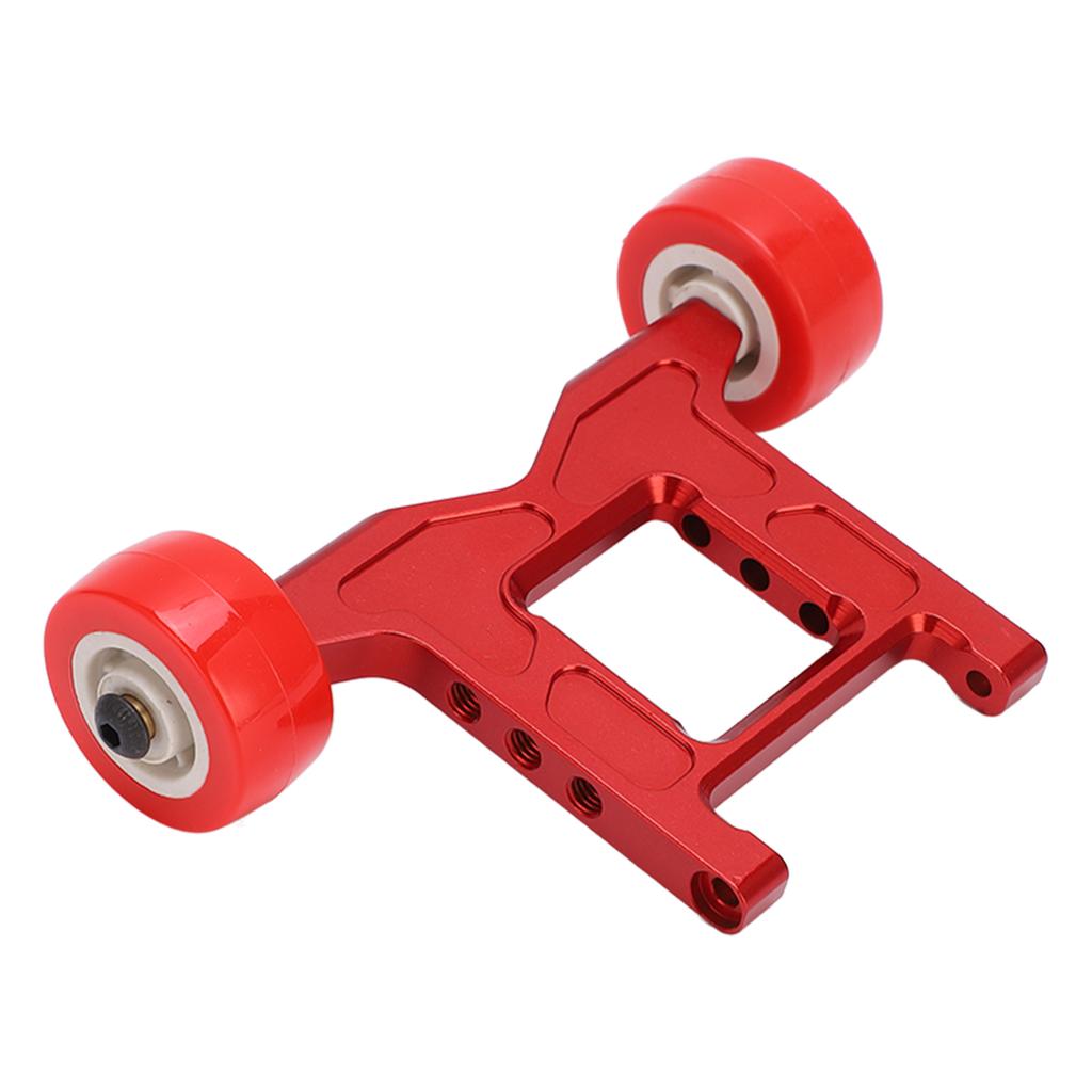 RC Porous Rear Anti Rolling Wheel Head Up Wheel for Arrma Granite for Typhoon 1 10 RC CarRed