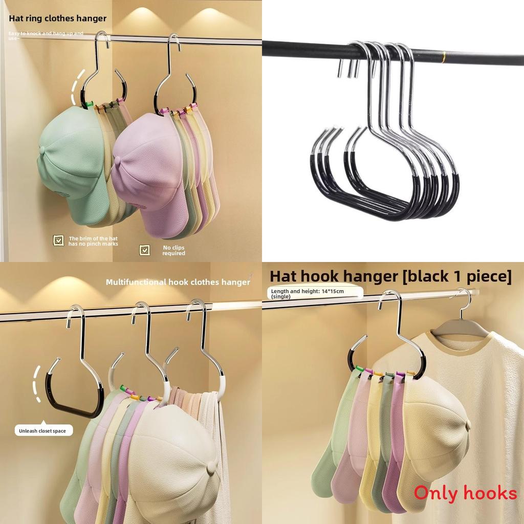 Modern Minimalist Steel Coat Hook With Nonslip Pvc Grip For Home Organization