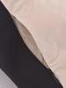 2023 Autumn/Winter Women's Street Fashion Press-glued Color-block Hooded Cotton Vest