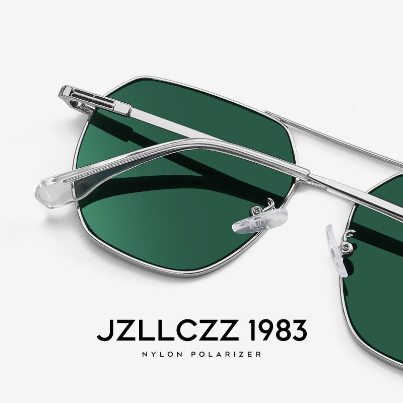 High-definition nylon polarized sunglasses for men, driving glasses, UV protection, anti-glare, sun protection, high-end sunglasses for women