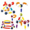 Non-Toxic Childrens Magnetic Building Set Soft Grip Versatile And Scalable Magnetic Rod Blocks Early Education Puzzle Stem Sensory Toy