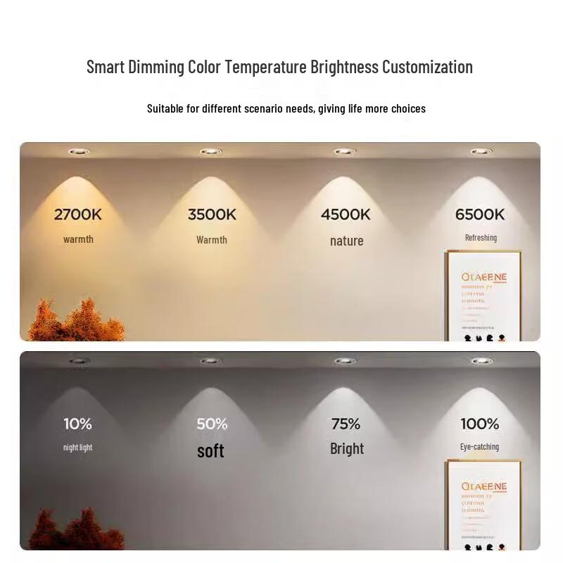 Nufeng LED Smart Anti-Glare Downlight