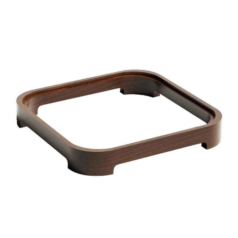 Ergonomic Wooden Stand Desktop Cooling Holder for Mini Computer Enhancing Aesthetics and Providing Stable Support