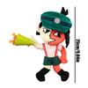 Für ENA Dream BBQ Talking Game Plüschtier 25cm Videospiel Stoffpuppe BBQ-Thema Gamer Zubehör Cartoon Niedrig Weiches Kissen