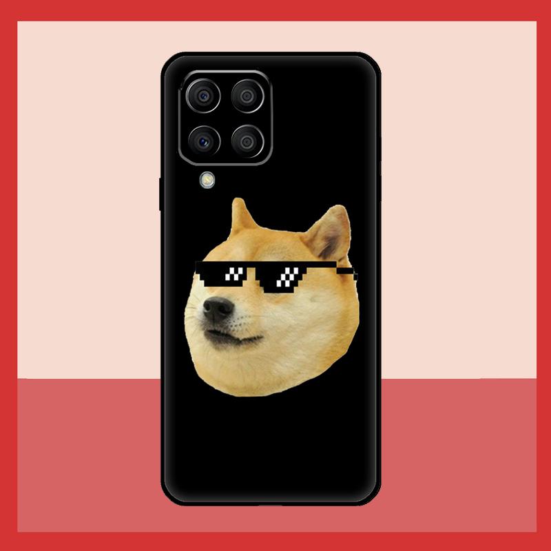 Cheems Doge Meme Funny Doggy Case For Samsung Galaxy M12 M52 M06 M16 M36 M56 M33 M15 M55 M31 M13 M14 M53 M32 M35 M34 M54