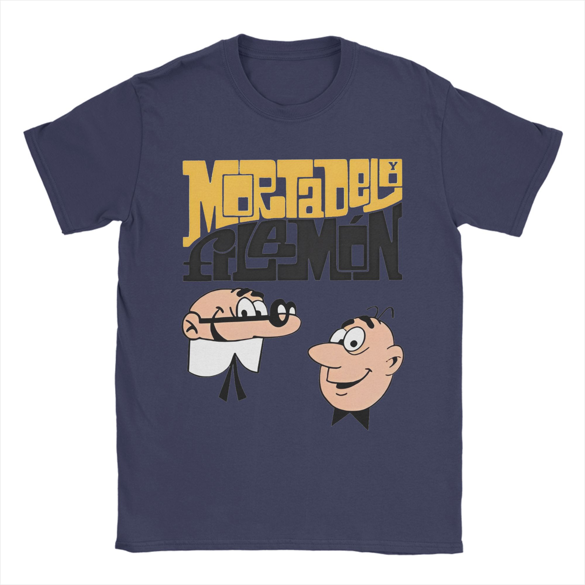 

Mort & Phil Mortadelo y Filemón Merch Unisex T Shirts Cotton Tee New Arrival T-shirt Clothes 4XL
